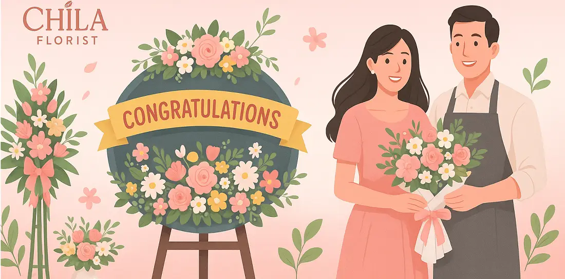 Toko Bunga Sukadiri Murah - Jual Karangan Bunga, Papan Ucapan & Krans Duka